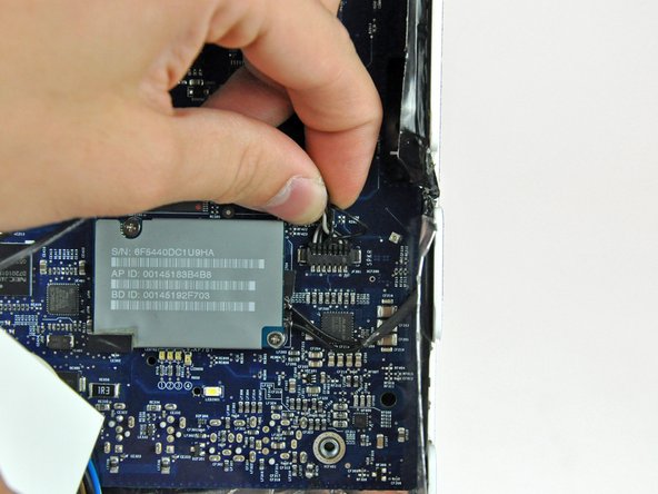 iMac G5 20" Model A1145 Optical Drive Fan Replacement: step 24, image 1 of 1