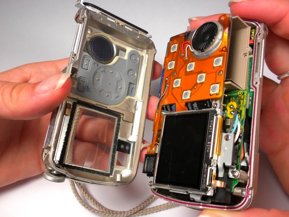 Olympus Stylus 410 Battery Cover Replacement: step 9, image 3 of 3