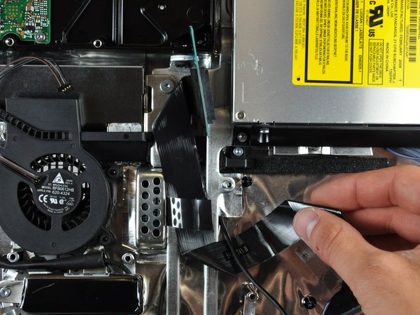 iMac Intel 20" EMC 2133 and 2210 Optical Drive Data Cable Replacement: step 37, image 1 of 1