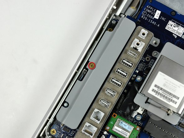 iMac G5 17" Model A1058 Logic Board Replacement: step 20, image 1 of 2