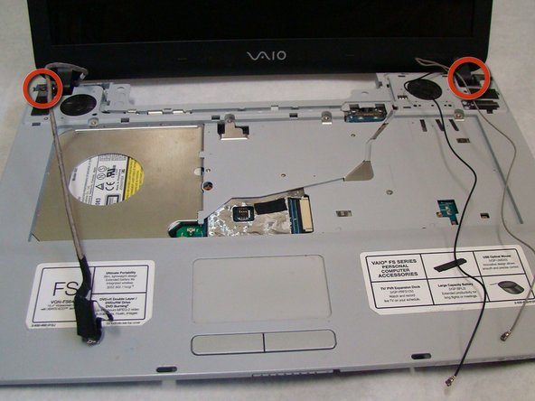 Sony Vaio PCG-7A2L LCD Screen Replacement: step 26, image 1 of 2