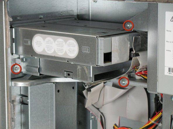 Power Mac G4 Quicksilver Optical Drive Replacement: step 5, image 2 of 2