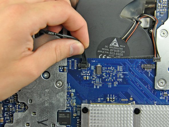 iMac G5 20" Model A1145 CPU Fan Replacement: step 36, image 1 of 1