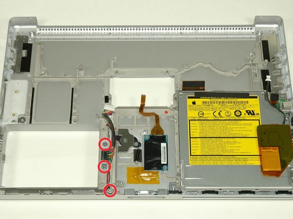 PowerBook G4 Aluminum 15" 1.5-1.67 GHz Lower Case Replacement: step 49, image 1 of 1