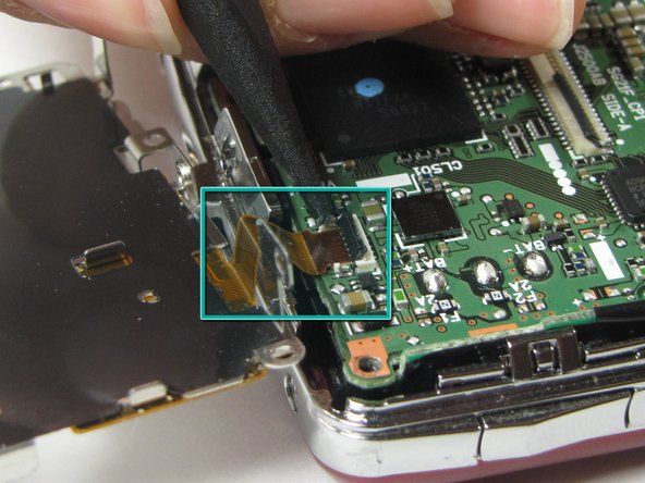 Sanyo VPC-X1200 shutter assembly replacement: step 6, image 2 of 2