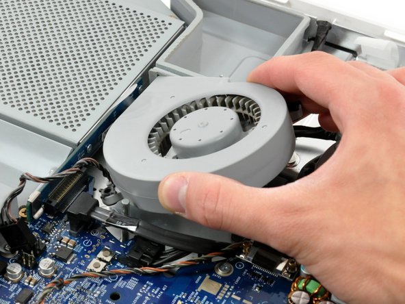 iMac G5 20" Model A1076 Left Fan Replacement: step 5, image 1 of 1