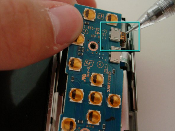 Sony Cyber-shot DSC-W5 Lens Replacement: step 5, image 1 of 1