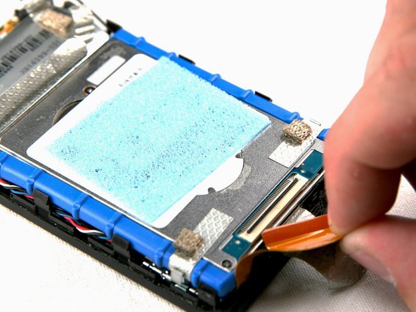 Microsoft Zune 80 Screen Replacement: step 5, image 2 of 3