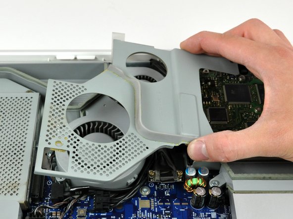 iMac G5 17" Model A1058 Upper Right Fan Replacement: step 3, image 2 of 2