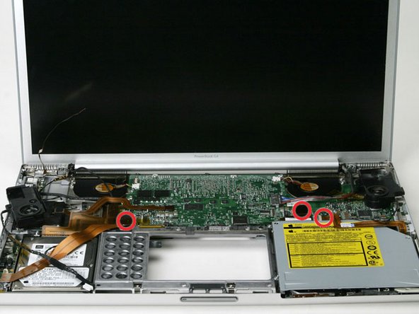 PowerBook G4 Aluminum 17" 1-1.67 GHz Speakers Replacement: step 21, image 1 of 1