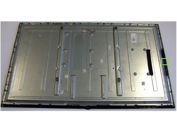 Polaroid P50LED14 TV set, Removal of Liquid Crystal Display (LCD): step 5, image 1 of 2