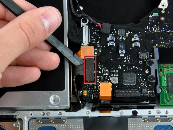 MacBook Unibody Model A1278 Logic Board Replacement: step 18, image 1 of 1