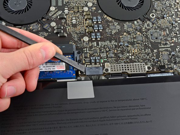 MacBook Pro 15" Unibody Early 2011 Optical Drive Replacement: step 3, image 2 of 2