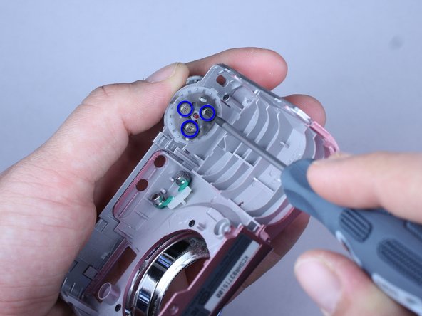 Kodak Easyshare C813 Shutter Button Replacement: step 12, image 2 of 2