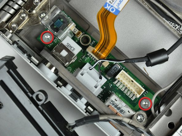 PowerBook G4 Aluminum 17" 1.67 GHz (High-Res) RJ-11 Board Replacement: step 12, image 1 of 1