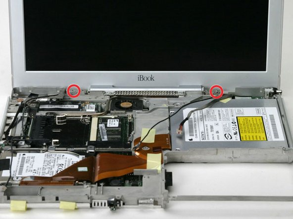 iBook G3 14" Front Display Bezel Replacement: step 39, image 1 of 1