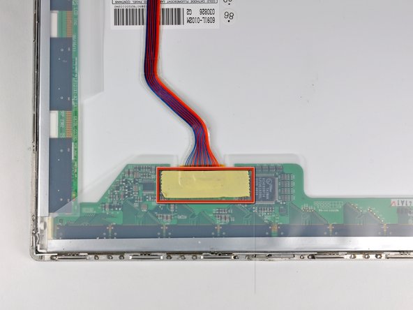 PowerBook G4 Aluminum 12" 1-1.5 GHz Display Data Cable Replacement: step 75, image 1 of 1