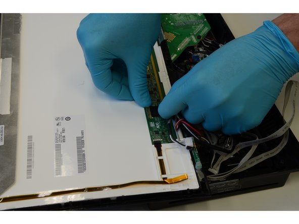 Medion P12181 TV set, Remove Printed Circuit Boards: step 2, image 2 of 2