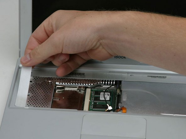 iBook G3 12" Front Display Bezel Replacement: step 27, image 1 of 1