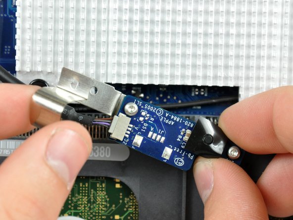 iMac G5 17" Model A1144 Hard Drive Fan Replacement: step 16, image 2 of 2