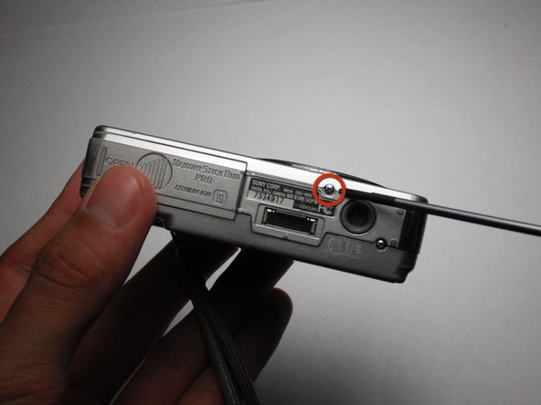 Sony Cyber-shot DSC-W55 LCD Screen Replacement: step 8, image 1 of 3