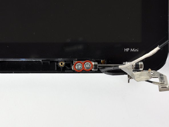 HP Mini 1000 Right Display Hinge Replacement: step 39, image 1 of 2