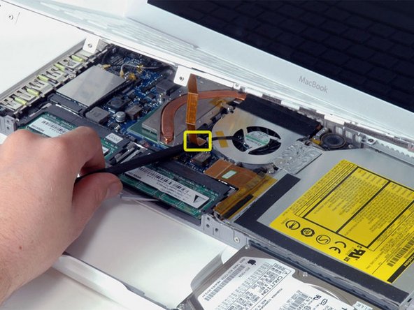 MacBook Core Duo LCD Mounts Replacement: step 12, image 1 of 2