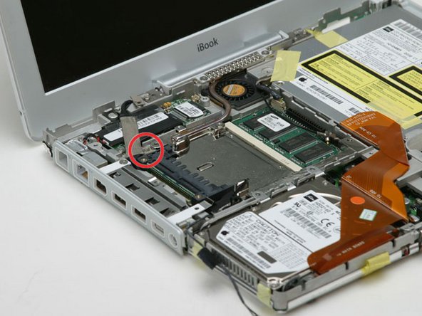 iBook G3 12" Logic Board Replacement: step 54, image 1 of 1