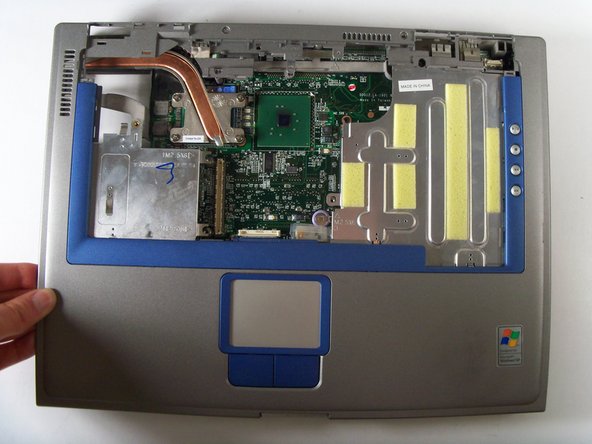 Dell Inspiron 8600 Upper Case Replacement: step 9, image 2 of 2