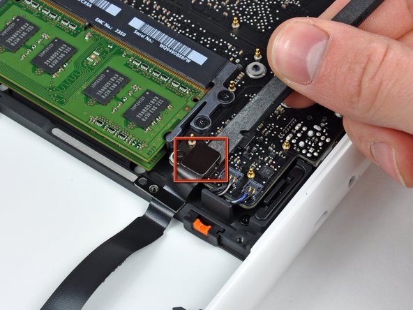 MacBook Unibody Model A1342 Hard Drive Cable Replacement: step 9, image 1 of 1