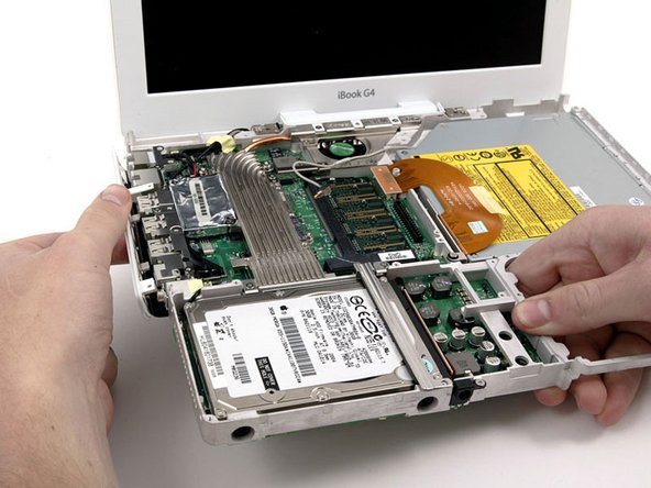 iBook G4 12" 800 MHz-1.2 GHz RJ-11 Board Replacement: step 37, image 1 of 1