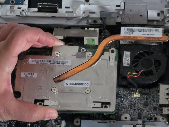 Dell Inspiron E1705 Heat Sink Replacement: step 11, image 2 of 3