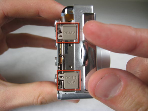 Disassembling Pentax Optio S4i Lens Assembly: step 4, image 2 of 3