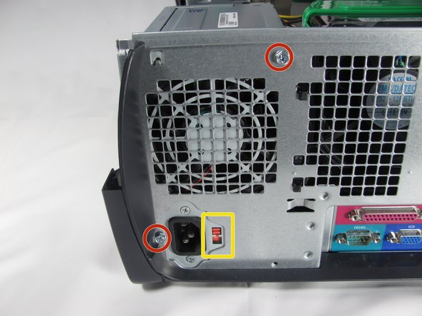 Dell OptiPlex GX260 Power Supply Replacement: step 3, image 1 of 1