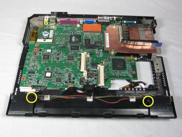 Disassembling IBM ThinkPad A30 Speakers: step 24, image 1 of 3