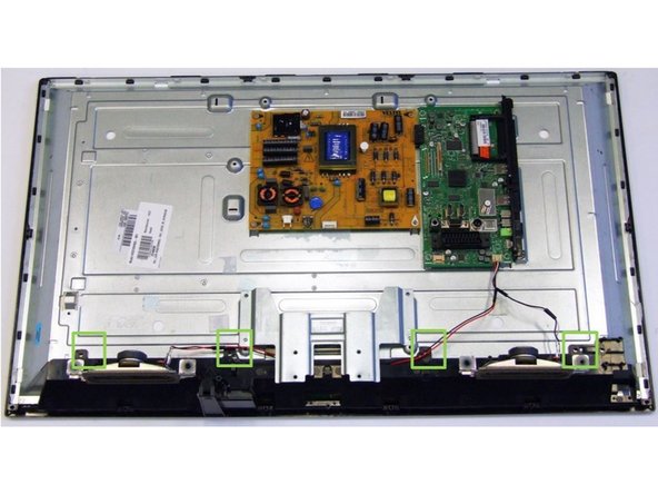 Panasonic TX-32AW304 TV set, Removal of Speakers: step 3, image 1 of 1