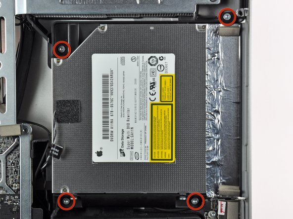 iMac Intel 27" EMC 2309 and 2374 Optical Drive Fan Replacement: step 10, image 1 of 1