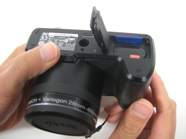 Kodak EasyShare Z1015 IS SD Memory Card Replacement: step 2, image 2 of 2