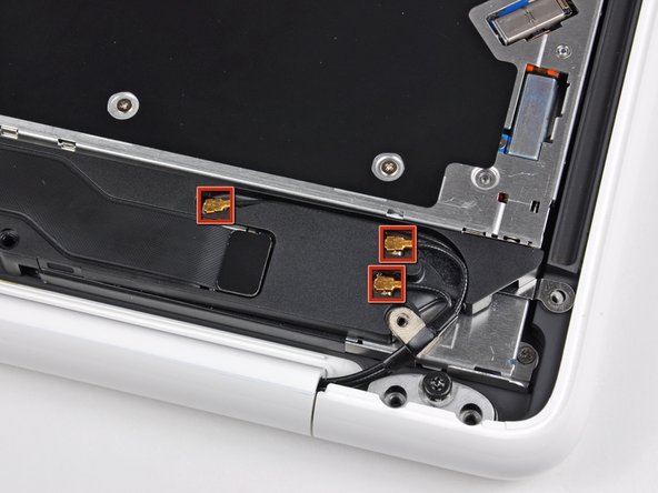 MacBook Unibody Model A1342 AirPort/Bluetooth Board Replacement: step 10, image 1 of 2