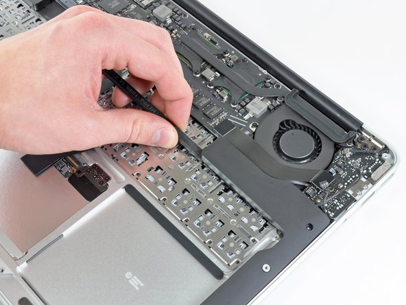 MacBook Air 13" Late 2010 Left Speaker Replacement: step 9, image 1 of 3