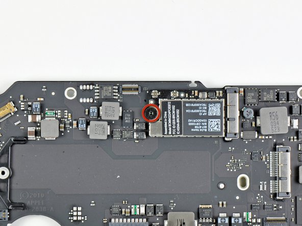 MacBook Air 13" Late 2010 Logic Board Replacement: step 30, image 1 of 1