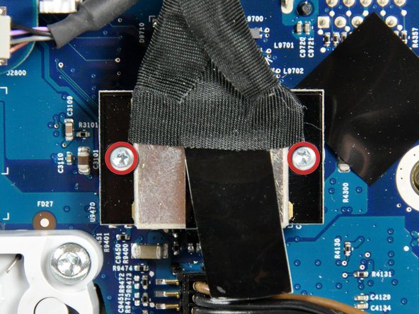 iMac Intel 17" AC Power Inlet Replacement: step 9, image 1 of 2