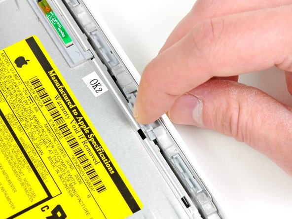 MacBook Core Duo Upper Case Clips Replacement: step 13, image 2 of 3