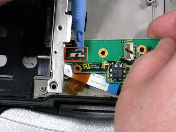 Panasonic Toughbook CF-29 Trackpad Board Replacement: step 19, image 1 of 1