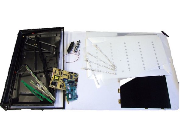 Telefunken T39EX1425 TV set, TV Dismantling Fractions: step 8, image 1 of 1