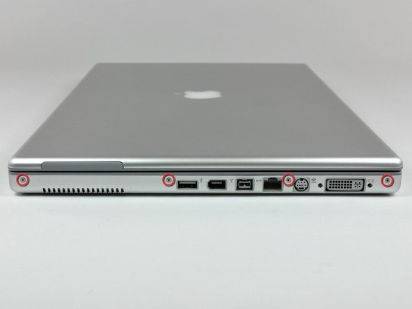 PowerBook G4 Aluminum 17" 1.67 GHz (High-Res) Upper Case Replacement: step 8, image 1 of 1