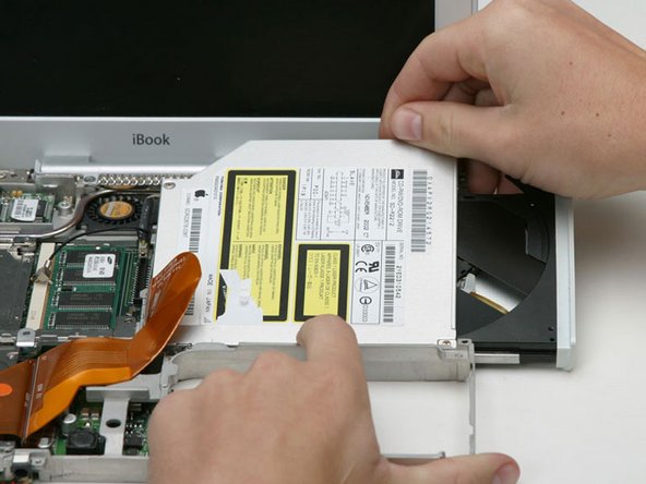 iBook G3 12" Optical Drive Replacement: step 45, image 1 of 1