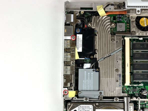 iBook G4 12" 1.33 GHz RJ-11 Board Replacement: step 30, image 1 of 1