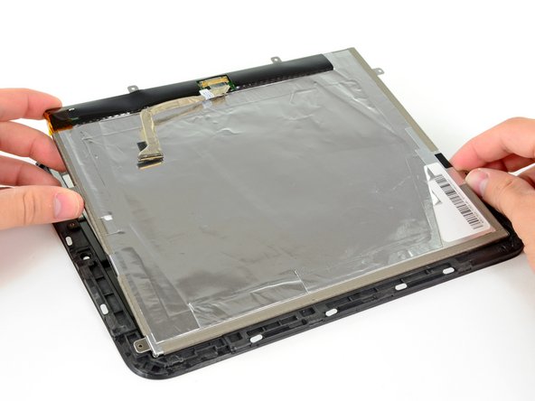 HP TouchPad Front Panel Replacement: step 12, image 1 of 2