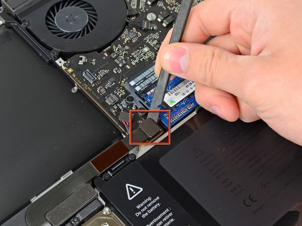 MacBook Pro 15" Unibody Early 2011 Subwoofer & Right Speaker Replacement: step 11, image 1 of 2